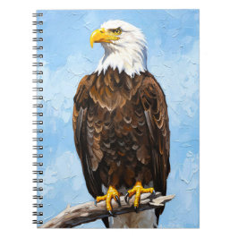 Bald Eagle Art Notebook |American Wildlife Journal Notizblock