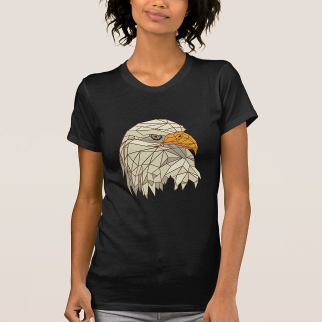 Bald Eagle Bird of Prey Design T-Shirt (Vorderseite)