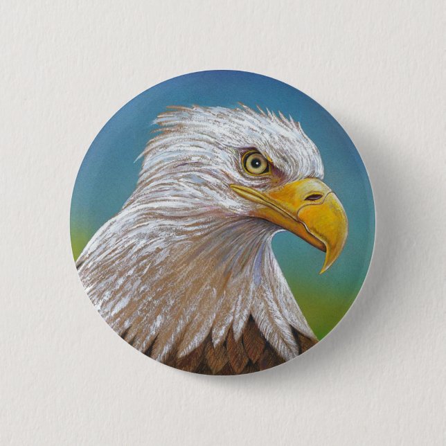 Bald Eagle Button (Vorderseite)