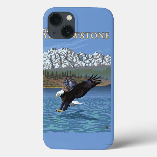 Bald Eagle Diving - West Yellowstone, MT Case-Mate iPhone Hülle (Rückseite)