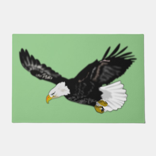 Bald Eagle Doormat - Farbe auswählen Fußmatte (Vorderseite)