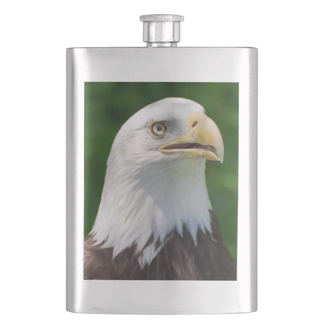 Bald Eagle Flachmann (Vorderseite)