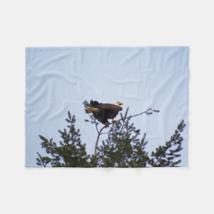 Bald Eagle Fleecedecke