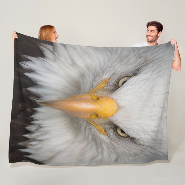 Bald Eagle Fleecedecke (Beispiel)