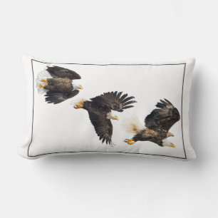 Bald Eagle Flight Lendenkissen