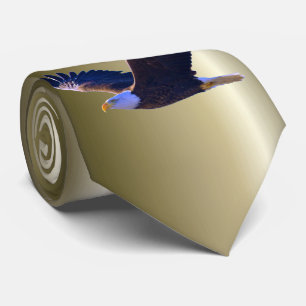Bald Eagle Flying Krawatte