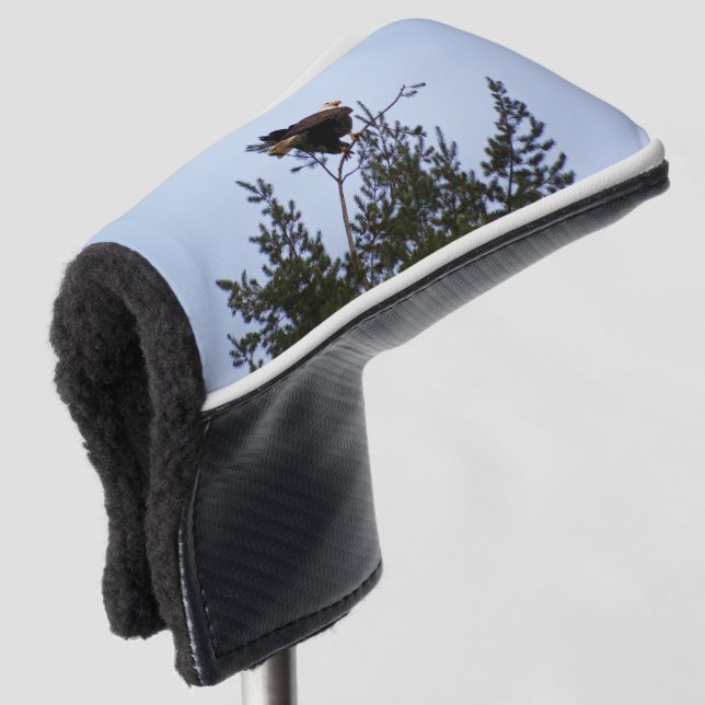 Bald Eagle Golf Headcover (3/4 Vorderseite)