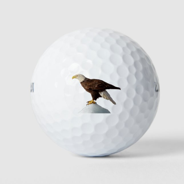 Bald Eagle Golfbälle (Vorderseite)