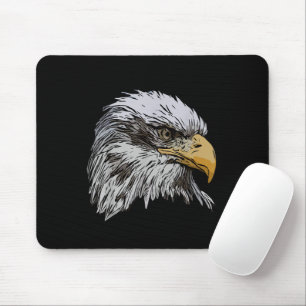 Bald Eagle Graphic American National Symbol Animal Mousepad