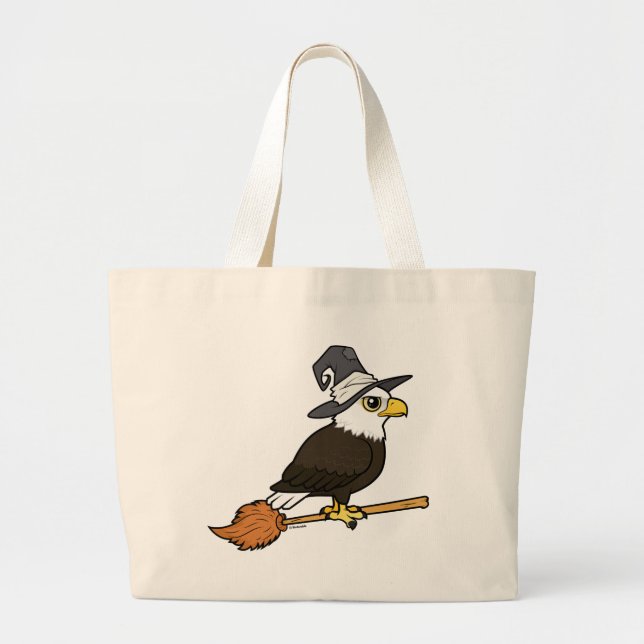 Bald Eagle Halloween Jumbo Stoffbeutel (Vorne)