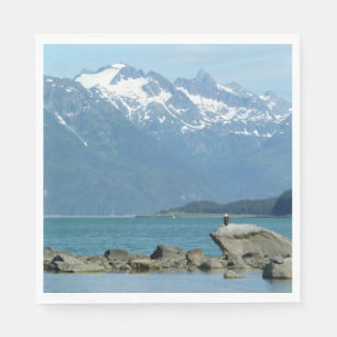 Bald Eagle im Skagway Alaska Serviette
