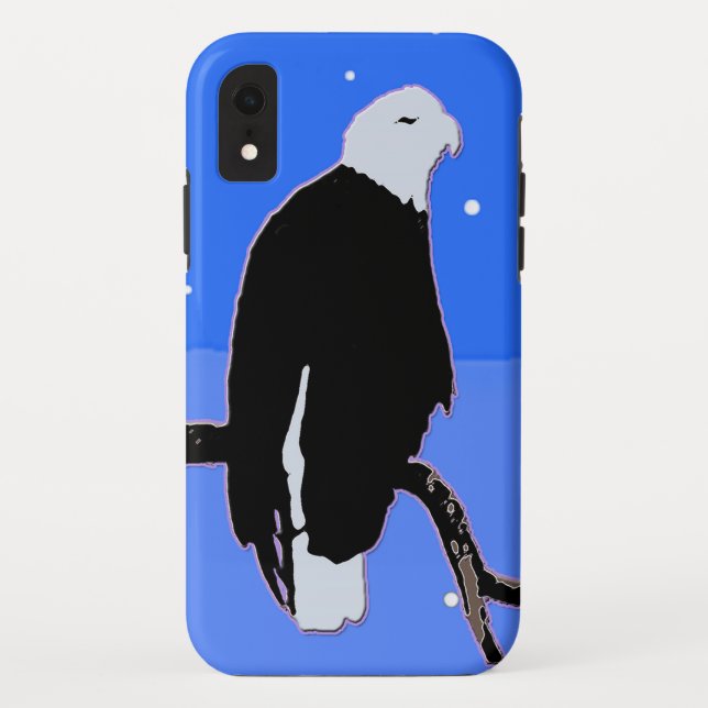 Bald Eagle im Winter - Original Wildlife Art Case-Mate iPhone Hülle (Rückseite)