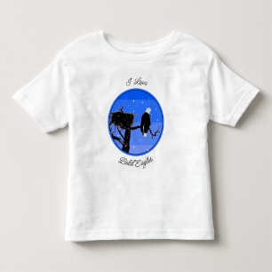 Bald Eagle im Winter - Original Wildlife Art Kleinkind T-shirt