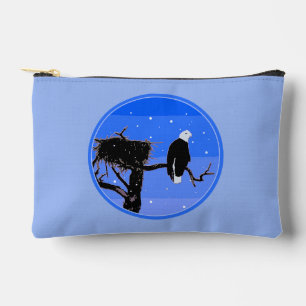 Bald Eagle im Winter - Original Wildlife Art Zubehörtasche