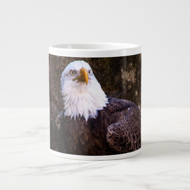 Bald Eagle Jumbo-Tasse (Vorderseite)