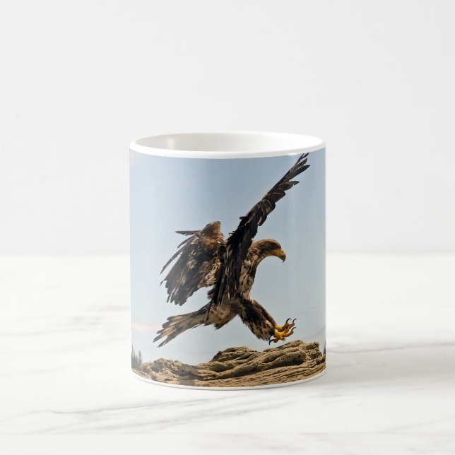 Bald Eagle Landing Tasse (Mittel)