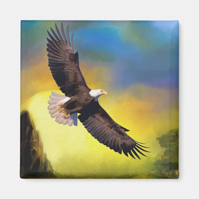 Bald Eagle Magnet (Vorne)