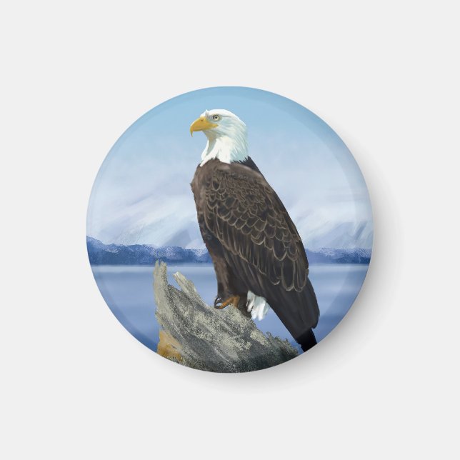 Bald Eagle Magnet (Vorne)