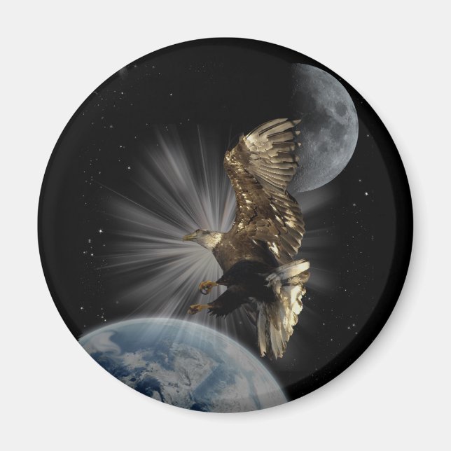Bald Eagle Magnete (Vorne)