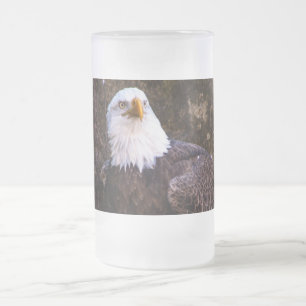 Bald Eagle Mattglas Bierglas