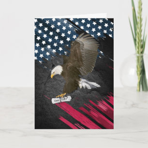 Bald Eagle mit Diplom 2025 Karte
