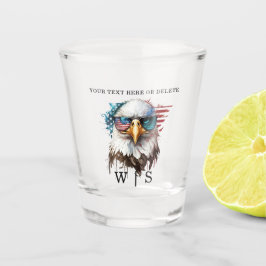 Bald Eagle modernes und einzigartiges nationales S Schnapsglas