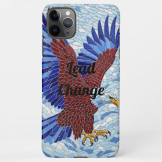 Bald Eagle Mosaic Phone Case - Freedom Ästhetik iPhone 11Pro Max Hülle