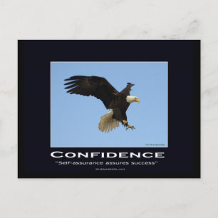 Bald Eagle Motivierend Geschenke Postkarte