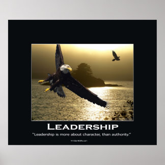 Bald Eagle Motivierend Poster