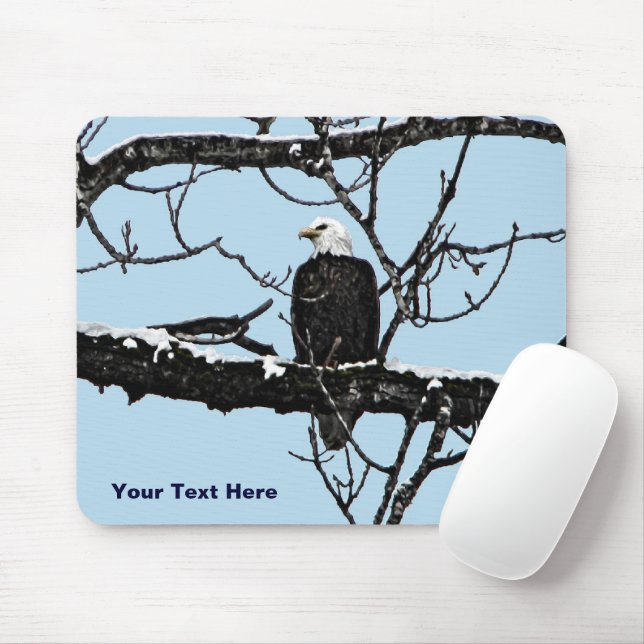 Bald Eagle Mousepad (Mit Mouse)