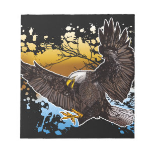 Bald Eagle Notizblock