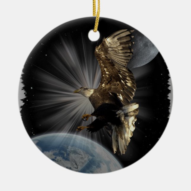 Bald Eagle Ornament (Vorne)