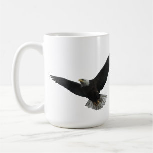Bald Eagle Patriotic Tasse