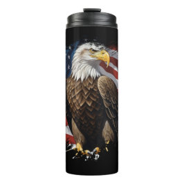 *~* Bald EAGLE Patriotic We The People Flag AP16 Thermosbecher
