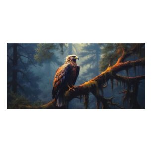 Bald Eagle Perched Fotodruck