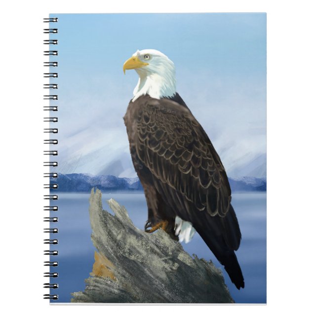 Bald Eagle Planner Notizblock (Vorderseite)