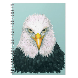 Bald Eagle Portrait Notizblock