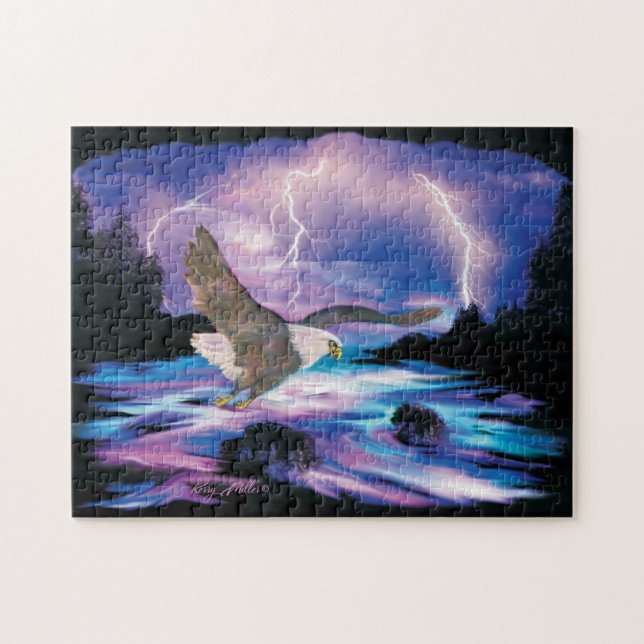 Bald Eagle Puzzle (Horizontal)