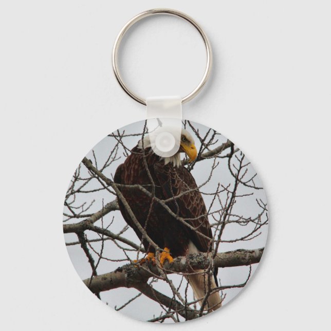 Bald Eagle Schlüsselanhänger (Vorderseite)