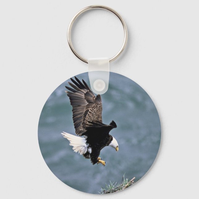 Bald Eagle Schlüsselanhänger (Vorderseite)