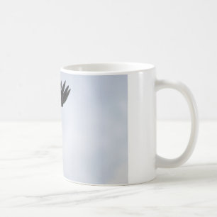 Bald Eagle Shouting Füttre mich zu einem Elterntei Kaffeetasse
