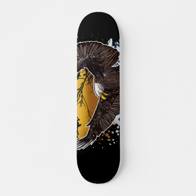 Bald Eagle Skateboard (Vorne)
