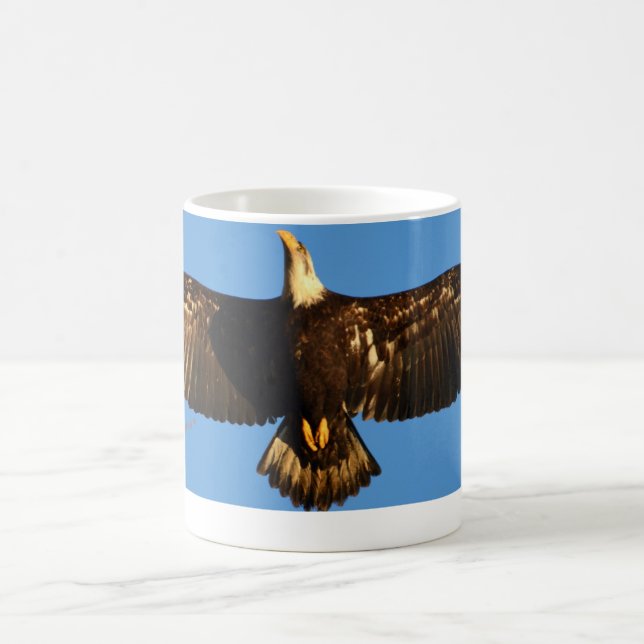 Bald Eagle Soaring1 Tasse (Mittel)