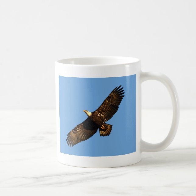 Bald Eagle Soaring 2 Kaffeetasse (Rechts)