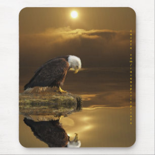 BALD-EAGLE & SONNLIGHT-MUSEPAD MOUSEPAD