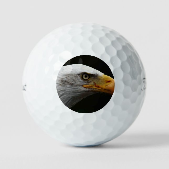 Bald Eagle tpv1 gbcna Golfball (Vorderseite)