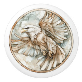 Bald Eagle Wild Tame und Zeitlose Sammlung Keramikknauf