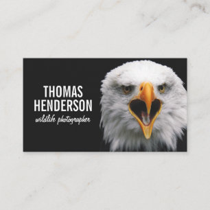 Bald Eagle Wildlife Fotograf Business Card Visitenkarte