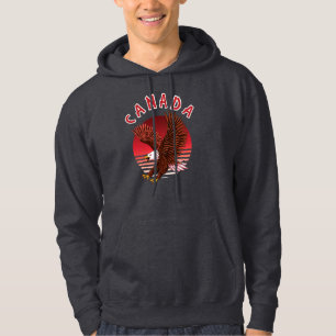 Bald Eagle Wildlife - Kanada Hoodie