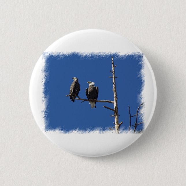 Bald Eagles Button (Vorderseite)